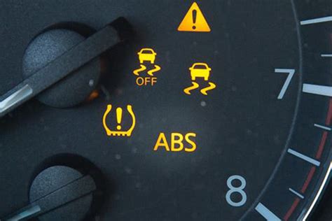 abs brake system light on