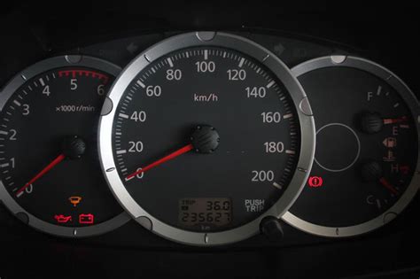 battery and brake light on
